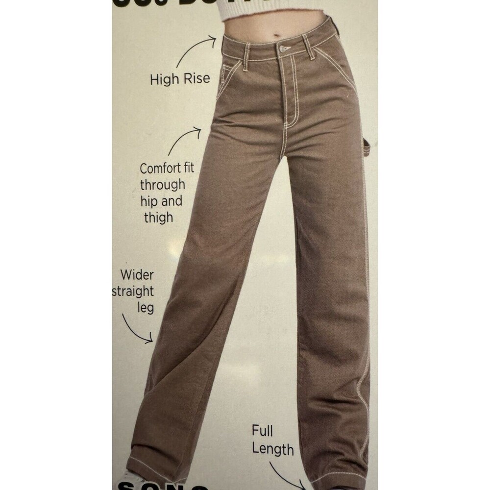 S.O.N.G retro 90s boyfriend fit denim jeans straight leg loose Size 17